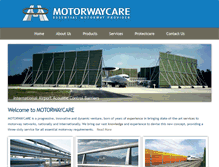 Tablet Screenshot of motorwaycare.com